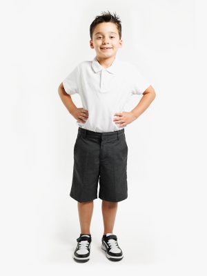 2 Pack Regular Leg School Shorts